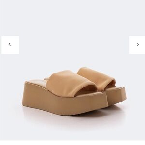 L’INTERVALLE mazzini nude lycra platform